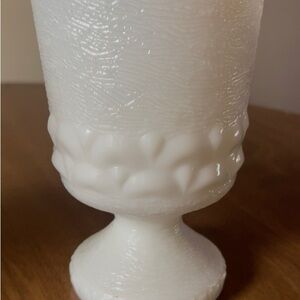 Milk Glass Vase
